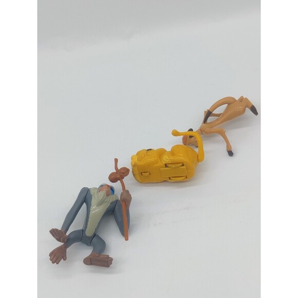 Vintage 1994 Lion King Action Figures Burger King Disney Toys Rafiki Simba Timon - Picture 5 of 11